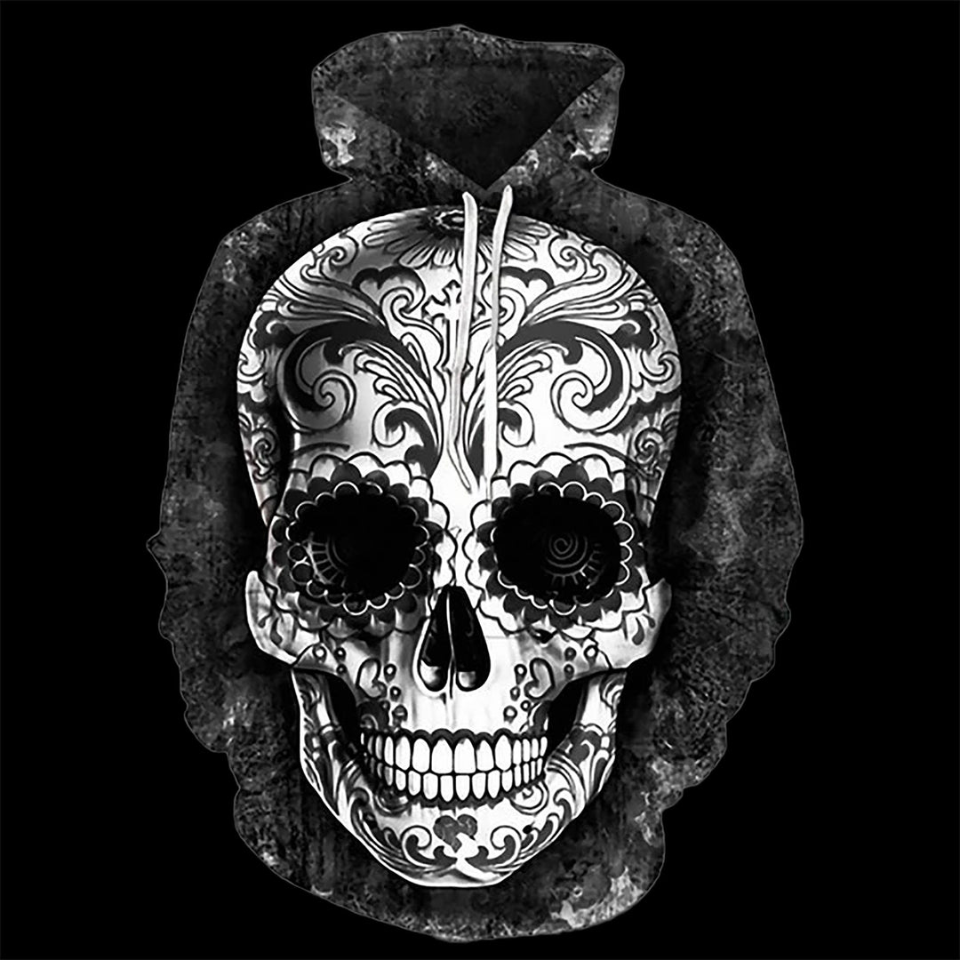 Cool skull hoodies on sale